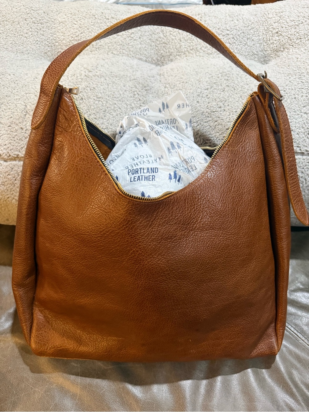 Portland Leather Goods Nutmeg Oversized Aspen